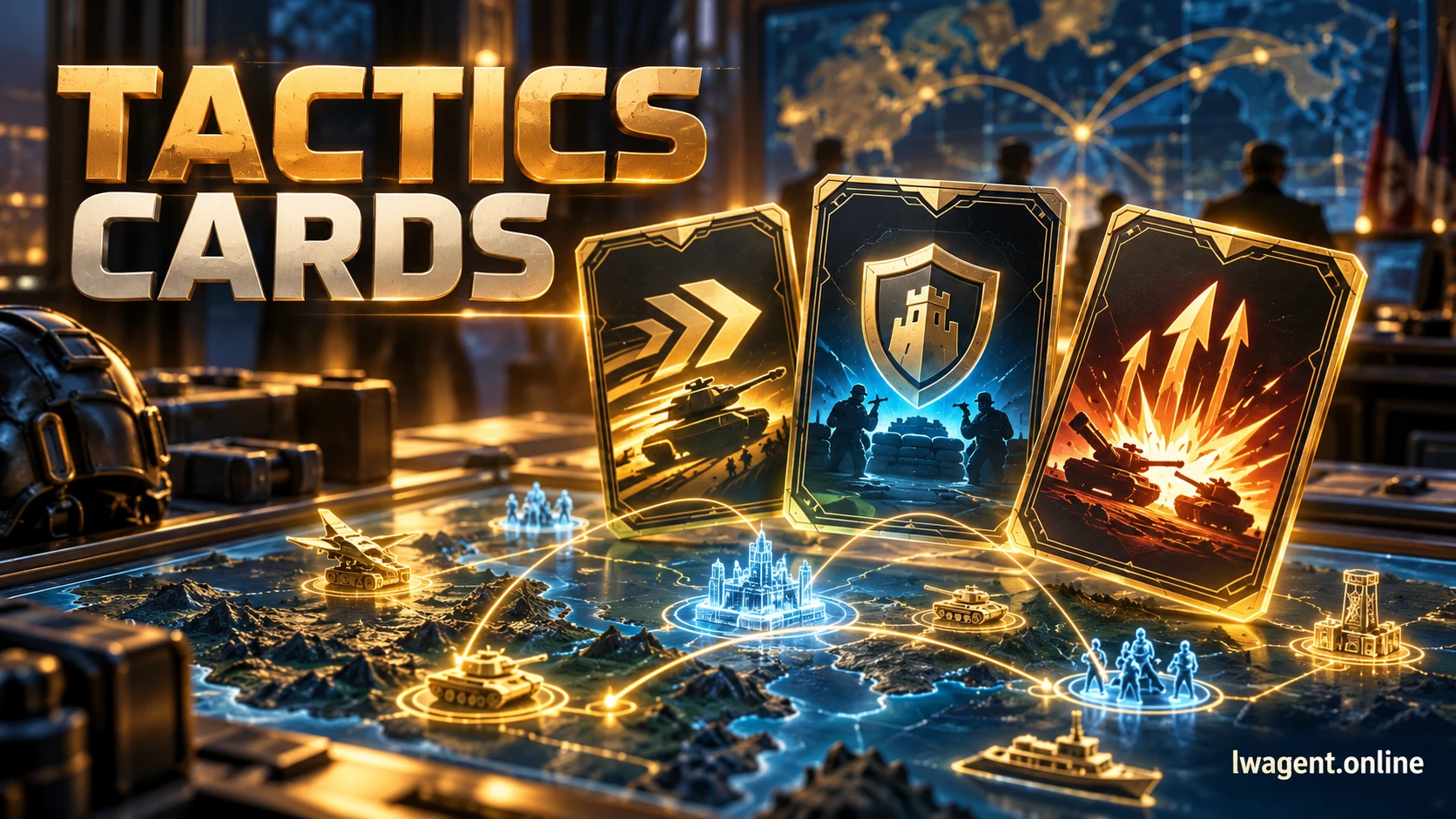 Tactics Cards illustrated cover · lwagent.online